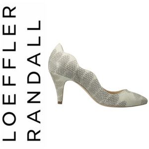 🆕 Loeffler Randall Snake Embossed Leather Pumps